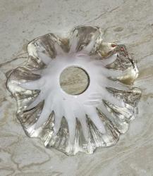 19715-BEYAZ RENK MARULLU AVİZE CAMI