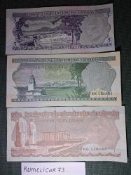 Türkiye Cumhuriyeti - 6.Emisyon/ 2 ve 3 . Tertip 5 TL./ 10 TL./ 20 TL. - 3 Adet /ÇÇT/XF