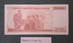 Türkiye Cumhuriyeti - 7. Emisyon/ 3. Tertip - 100.000 TL.- 1 Adet /ÇİL/UNC