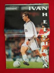 Real Madrid Official Magazine - Julio-Agosto 2000 - No: 125 - Galatasaray, UEFA Super Cup - Poster: İvan Helguera