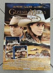 FİLM (DVD /VCD) TANITIM AFİŞİ * ÇİFT YÜZLÜ AFİŞ * FOOL'S GOLD (ALTIN ŞANS) / MONTANA SKY * 34x48 CM