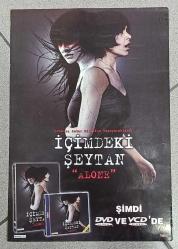 FİLM (DVD /VCD) TANITIM AFİŞİ * ÇİFT YÜZLÜ AFİŞ * İÇİMDEKİ ŞEYTAN (ALONE) * COLD PREY 2 (ŞEYTANIN OTELİ 2) * 34x48 CM