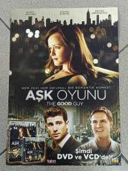 FİLM (DVD /VCD) TANITIM AFİŞİ * JOHN CARTER İKİ DÜNYA ARASINDA / THE GOOD GUY * 34x48 CM