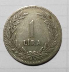 1947 Yılı Gümüş 1 Lira..