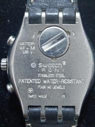 ORİJİNAL DÖNEM ÜRÜNÜ SWATCH İRONY TAKVİMLİ KOL SAATİ