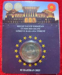 2023 GÖREVE BAŞLAMA TEDAVÜL HATIRA 1 LİRA YENİ TİP KAPSÜLLÜ KİTİNDE