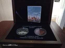 AYASOFYA-İ KEBİR CAMİİ ŞERİFİ HATIRA PARA SETİ