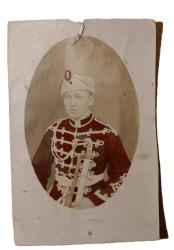 Tören Kıyafetli Süvari Subayı.