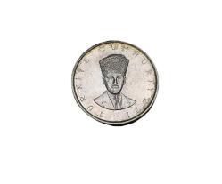 1970 BÜYÜK MİLLET MECLİSİNİN 50. YILI 25 LİRA GÜMÜŞ HATIRA PARA