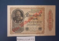 Almanya-1,000 Mark - sürsajlı Bir Milyar Mark-1922-ÇÇT-
