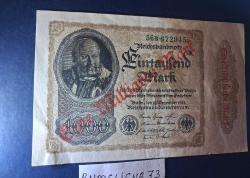 Almanya-1,000 Mark - sürsajlı Bir Milyar Mark-1922-ÇÇT-