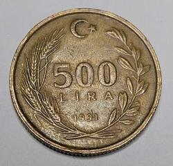 1991 500 LİRA #293