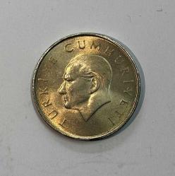 1996 25 Bin Türk Lirası Bakır-Nikel Çil Kondisyonda Koleksiyonluk Eski Para