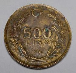 1991 500 LİRA #295