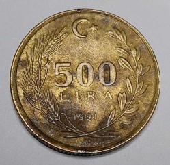 1991 500 LİRA #297
