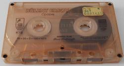 BÜLENT ERSOY'UN ÖPTÜM İSİMLİ KASETİ ORİJİNAL KABSIZ NADİRDİR