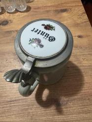 Antika Batı Almanya Tankart (W. Germany) 0.5L Koleksiyonluk, orijinal Batı Almanya üretimi kapaklı  Üzerinde 