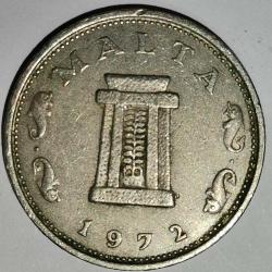 MALTA  1972   5 CENT