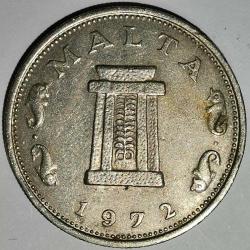 MALTA  1972   5 CENT