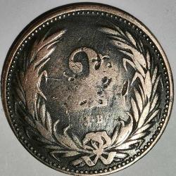 MACARİSTAN  1895  2  FILER VURUK HALİYLE