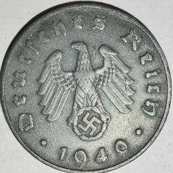 NAZİ  ALMANYASI  1940  J     10  PFENNIG