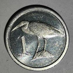 SAMOA  2020  1 SENE  HATIRA KUŞLAR SERİSİ   Pasifik Resif Balıkçılı  (Egretta sacra)    0,72 GRAM  14 MM   Bu parça, nominal değeri 1 Sene olan ve tedavülde olmayan 12 madeni paradan oluşan bir kuş serisinin parçasıdır.