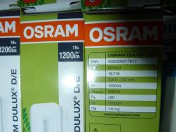 OSRAM DULUX D/E 18W/840- 1200lm/4000k- LUMILUX 4 PİN Lİ G24q2 DUYLU  cool white renk AMPÜL 8 ADET ORJİNAL+ÜCRETSİZ KARGO