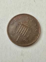 1971 ingiltere 1 new penny ÇT