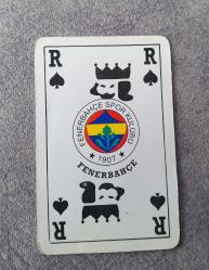 1994-1995 FENERBAHÇE TAKIM BASKILI İSKAMBİL KAĞIDI. MAÇA PAPAZ'I. KONDİSYON YÜKSEK KOLEKSİYONLUK ÇOK NADİR