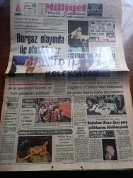 Milliyet Gazetesi - Turkish Newspaper - 12 Eylül 1982 - Londra'da eyleme hazırlanan iki Ermeni terörist yakalan ermeni terörist yakalandı - Türkiye'nin Burgaz başkonsolosluğu idari ateşesi Bora Süelkan'ın öldürülmesi olayı ile ilgili soruşturma Fotoğrafı - 12 Eylülün ikinci yılı - Milli Eğitim Bakanı Hasan Sağlam Türkçe'den kalanlara bir sınav hakkı daha tanınacak - Başbakan Bülend Ulusu ucuz para politikasına dönülmeyecek - Nükhet Duru genç kızları güzellik yarışmasına çağırıyor Fotoğrafı - Banker Kastelli'yi yargılayacak hakim Hüseyin Yücel kıt kanaat geçiniyor Fotoğrafı - cumhurbaşkanı anayasa mahkemesinin kararlarına itiraz edebilecek - Bursa hayvanat bahçesindeki Lassi isimli Aslan üçüz doğurdu - Gary Grant ve Sophia Loren küçük sanatçılarla birlikte yüzen evde Fotoğrafı - Abdülcanbaz çizen Turhan Selçuk - Dünya grekoromen güreş şampiyonası Katowiçe'de sürüyor - Serhat Karadağ madalya arıyor Fotoğrafı - 13. Atletizm şampiyonası noktalanıyor - Mehmet Terzi bugün maraton koşuyor
