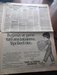 Milliyet Gazetesi - Turkish Newspaper - 12 Eylül 1982 - Londra'da eyleme hazırlanan iki Ermeni terörist yakalan ermeni terörist yakalandı - Türkiye'nin Burgaz başkonsolosluğu idari ateşesi Bora Süelkan'ın öldürülmesi olayı ile ilgili soruşturma Fotoğrafı - 12 Eylülün ikinci yılı - Milli Eğitim Bakanı Hasan Sağlam Türkçe'den kalanlara bir sınav hakkı daha tanınacak - Başbakan Bülend Ulusu ucuz para politikasına dönülmeyecek - Nükhet Duru genç kızları güzellik yarışmasına çağırıyor Fotoğrafı - Banker Kastelli'yi yargılayacak hakim Hüseyin Yücel kıt kanaat geçiniyor Fotoğrafı - cumhurbaşkanı anayasa mahkemesinin kararlarına itiraz edebilecek - Bursa hayvanat bahçesindeki Lassi isimli Aslan üçüz doğurdu - Gary Grant ve Sophia Loren küçük sanatçılarla birlikte yüzen evde Fotoğrafı - Abdülcanbaz çizen Turhan Selçuk - Dünya grekoromen güreş şampiyonası Katowiçe'de sürüyor - Serhat Karadağ madalya arıyor Fotoğrafı - 13. Atletizm şampiyonası noktalanıyor - Mehmet Terzi bugün maraton koşuyor