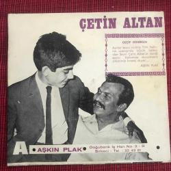 Ağıt - Eğlenin Yavrularım / Çetin ALTAN - 45'lik Plak