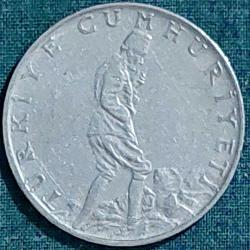 2½ LİRA, 1972 ÇÇT+ (Ters)