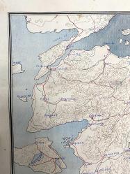 TAŞ BASKI HARİTA ÇİZİM TÜRKİYE’NİN ANADOLU DARÜLHAREKATINDA EGE VE MARMARA CEPHELERİ