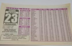 23 Mart 2006-Orijinal Takvim Yaprağı-Doğum Günü-Söz,Nişan,Nikâh,Düğün ve Önemli Günler Hediyesi-Bizim Anadolu Takvimleri-Ayet-Hadis(Enbiya:46)(Gelibolu Yarımadası'nda 2bin askerin gömülü olduğu gerçek şehitlik bulundu(2004))-Zeyd-Latife-Komşu Adabı-Burunda Yabancı Cisim