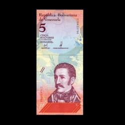 VENEZUELA (2018) - 5 Bolivares (ÇİL 10/10)