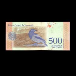 VENEZUELA (2018) - 500 Bolivares (ÇİL 10/10)