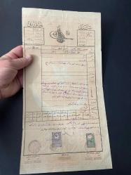 OSMANLI TAPUSU HALEP İDLİB TAPUSU SULTAN REŞAT TUĞRALI