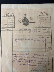 OSMANLI TAPUSU HALEP İDLİB TAPUSU SULTAN REŞAT TUĞRALI