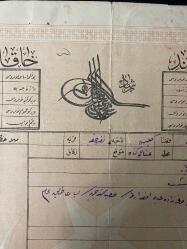 OSMANLI TAPUSU HALEP İDLİB TAPUSU SULTAN REŞAT TUĞRALI