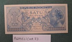 INDONESİA / ENDONEZYA - 1956 - 1 RUPIAH - ÇİL/UNC