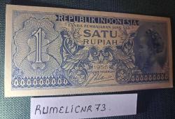 INDONESİA / ENDONEZYA - 1956 - 1 RUPIAH - ÇİL/UNC