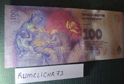 ARGENTINA/ARJANTİN- 2012 - 100 PESOS - EVA MARIA PERON - ÇİL/UNC