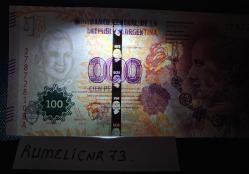 ARGENTINA/ARJANTİN- 2012 - 100 PESOS - EVA MARIA PERON - ÇİL/UNC