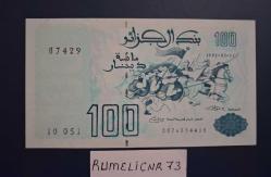 ALGERİA/CEZAYİR - 1992 - 100 DİNAR - ÇİL/UNC