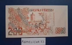 ALGERİA/CEZAYİR - 1992 - 200 DİNAR - ÇİL/UNC