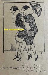 Osmanlıca Akbaba Mizah Dergisi-Gazetesi, Orijinal Dönem Basım, (Ottoman Magazine-Newspaper) - 27 Ocak (Kanun-i Sani) 1927 - Sayı: 433 - Karikatürist Ramiz Gökçe'nin Çalışması: Her Ayağı Bir Kıtaya Basan İngiliz Arslanının Çin'de Kuyruğu Sıkıştı.. 