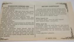 27 Mayıs 2006-Orijinal Takvim Yaprağı-Doğum Günü-Söz,Nişan,Nikâh,Düğün ve Önemli Günler Hediyesi-Bizim Anadolu Takvimleri-Ayet-Hadis(Hz.Ali(r.a.)(Elmalılı Hamzı Yızır'ın Vefatı)-Şükrü Tayyibe-Namazın Kısımları-Sıcak Çarpması