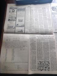 Milliyet Gazetesi - Turkish Newspaper - 21 Kasım 1982 - YÖK üzerine yazan Mehmet Barlas Başmakale - rotasyona giden doçent Hüsamettin Akçay eşyalarını ilanla satışa çıkardı Fotoğrafı - profesör Onur Kumbaracıbaşı İhsan Doğramacıyı istifaya çağırdı - profesör Nurettin Sözen 1500 metrelik rotasyon olmaz dedi - Cumhurbaşkanı Kenan Evren şimdi kardeşlik dönemi başlamıştır geçmişe sünger çekti dedi  - Cumhurbaşkanı Kenan Evren Federal Almanya Dışişleri Bakanı Hans Dietrich Genscher'i dün sabah Çankaya köşkü'nde kabul etti fotoğraf - Genscher Türk işçileri dönüşe zorlanmayacak dedi - Ferruh Bozbeyli yeni partiler eski partilerin eğilimini yansıyacak - Orgeneral Necdet Üruğ'un sıfatı cumhurbaşkanlığı genel sekreteri olarak değiştirildi - Hey  dergisinin yarışmasında yılın genç kızı Mihrah Uysal seçildi fotoğraf - Zerrin Özer Fotoğrafı - kaçırılan Deniz Aktopuk İzmir'de aranıyor - Devekuşu'na mektuplar yazan Haldun Taner - Galatasaray Samsunspor maçı - Adanademirspor Fenerbahçe maçı