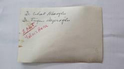 PROF. DR. CİHAT ABAOĞLU'NUN ORİJİNAL FOTOĞRAFI - 18 x 12 cm EBADINDA - CİHAT ABAOĞLU, DR. FİGEN VEZİROĞLU İLE YAN YANA DERS ANLATIRKEN ÇEKİLMİŞ BİR KARE